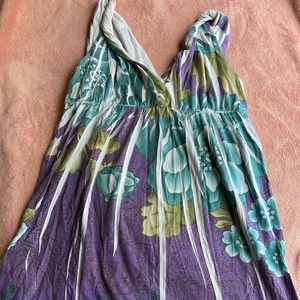 Blue and Purple dress